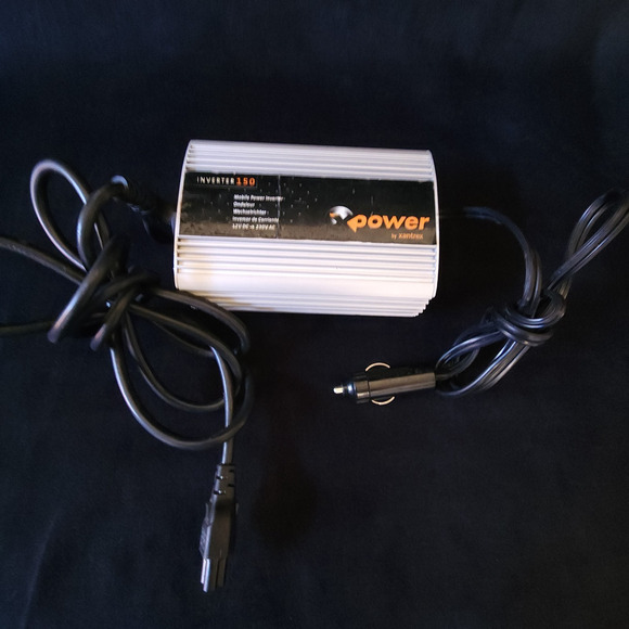 Xantrex Mobile Power Inverter 150 Schuko 150W / 230VAC 851-0162R w/ Power Cable - Picture 1 of 7